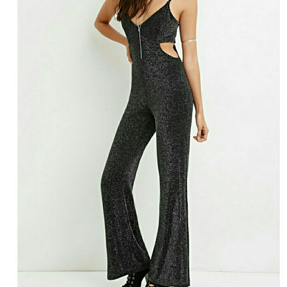 forever 21 glitter jumpsuit
